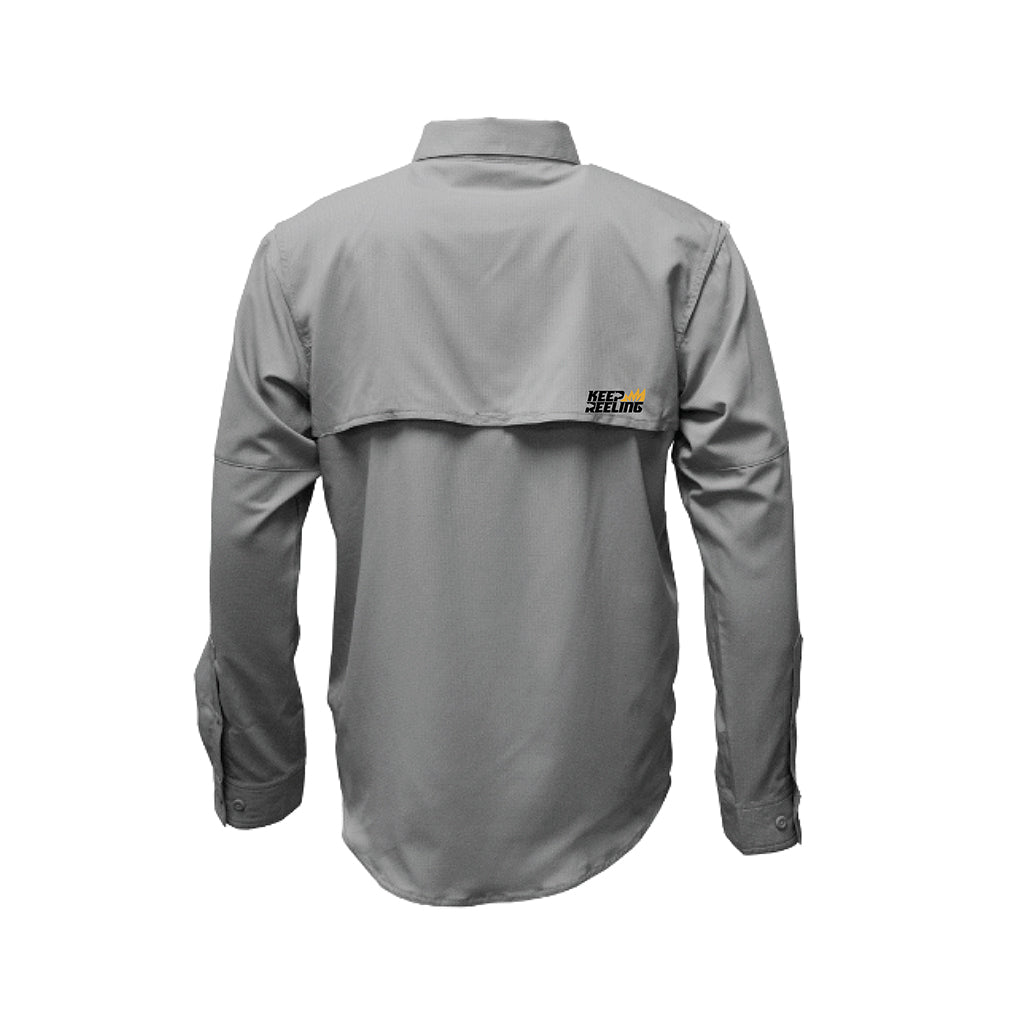 MEN'S LONG SLEEVE FISHING SHIRT (BUTTON DOWN COLLAR)