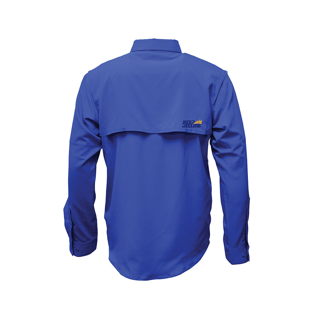 MEN'S LONG SLEEVE FISHING SHIRT (BUTTON DOWN COLLAR)