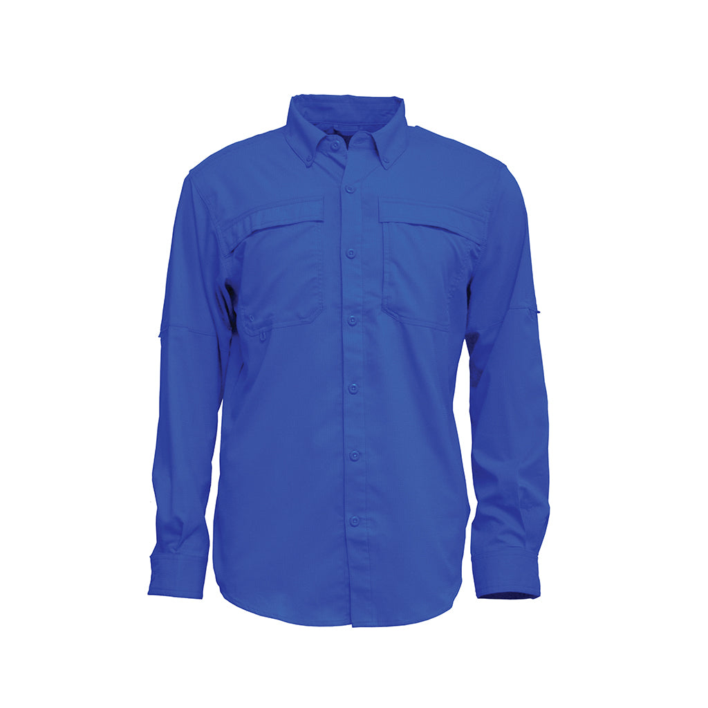 MEN'S LONG SLEEVE FISHING SHIRT (BUTTON DOWN COLLAR)